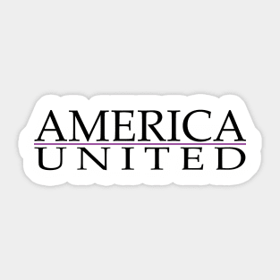 America United Sticker